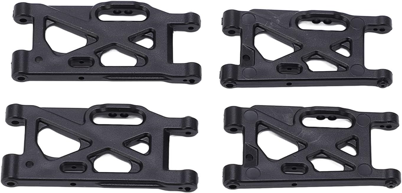 VGEBY Brazo de suspensión RC, 4 unids RC brazo oscilante trasero delantero para WLtoys 144001 144002 124019 124018 124017 144010 modelo accesorios
