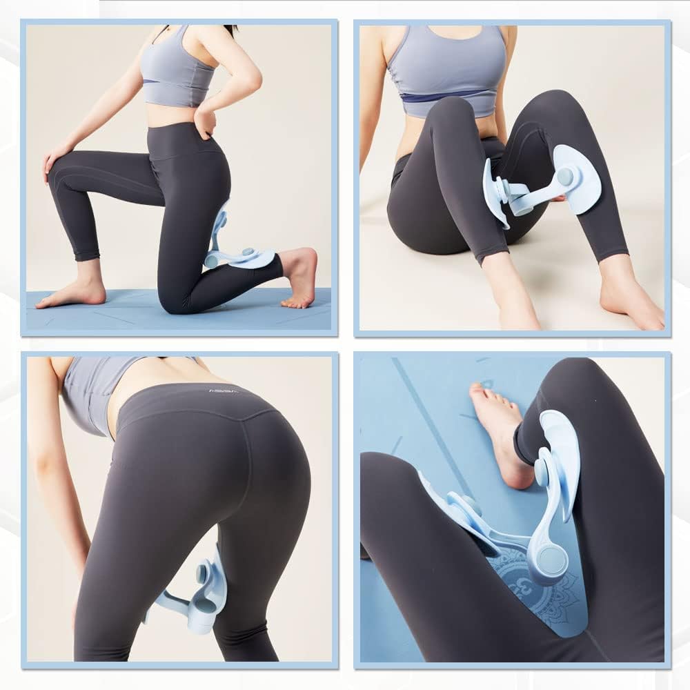 Entrenador de cadera pélvica, dispositivo de ejercicios Kegel para mujeres, hombres, brazos, piernas, glúteos, clip de entrenamiento de fuerza,