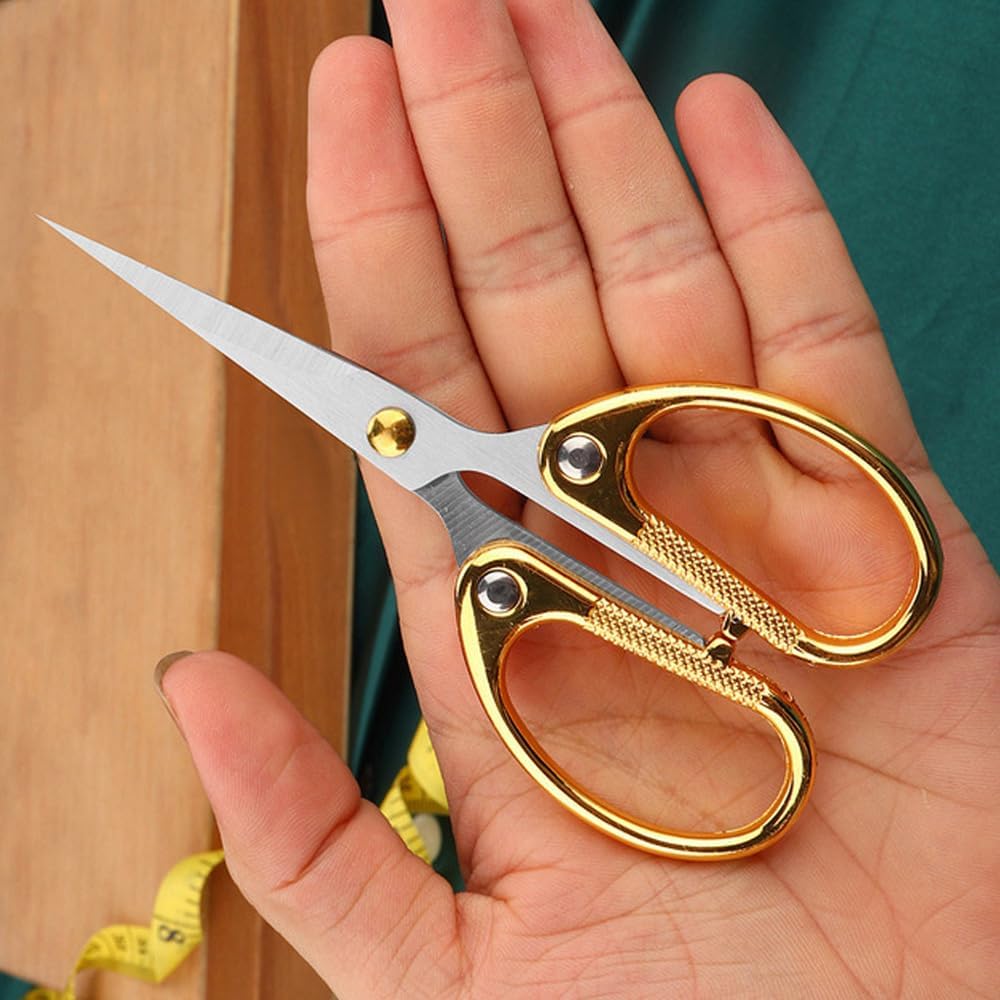 Tijeras de oficina de precisión de 5 pulgadas, tijeras multiusos, tijeras ultra afiladas para oficina, escuela secundaria, profesores, estudiantes,