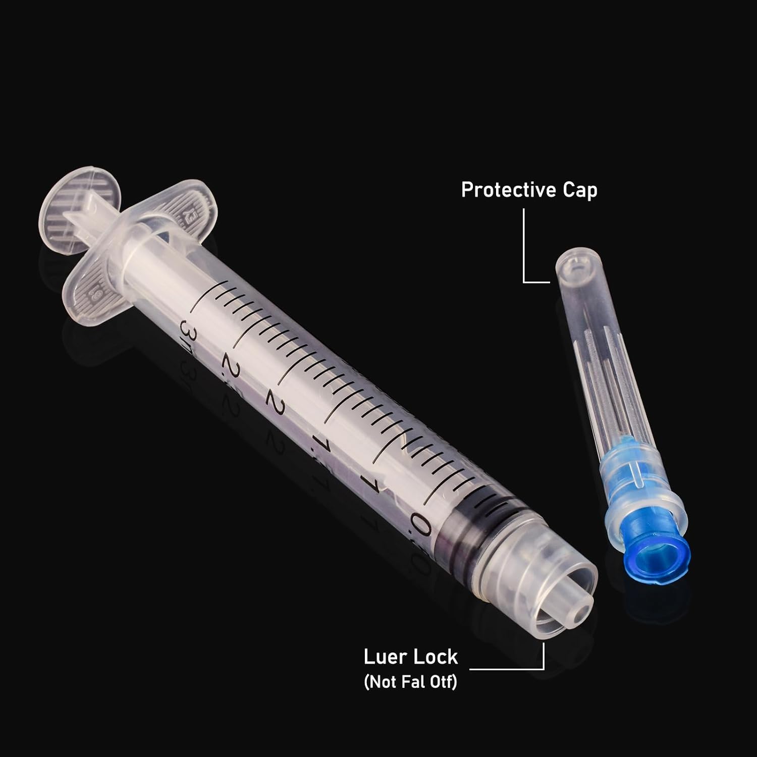 Desechables de 0.1 onzas líquidas con suministros de laboratorio de 0.81 oz, envueltos individualmente, paquete de 100