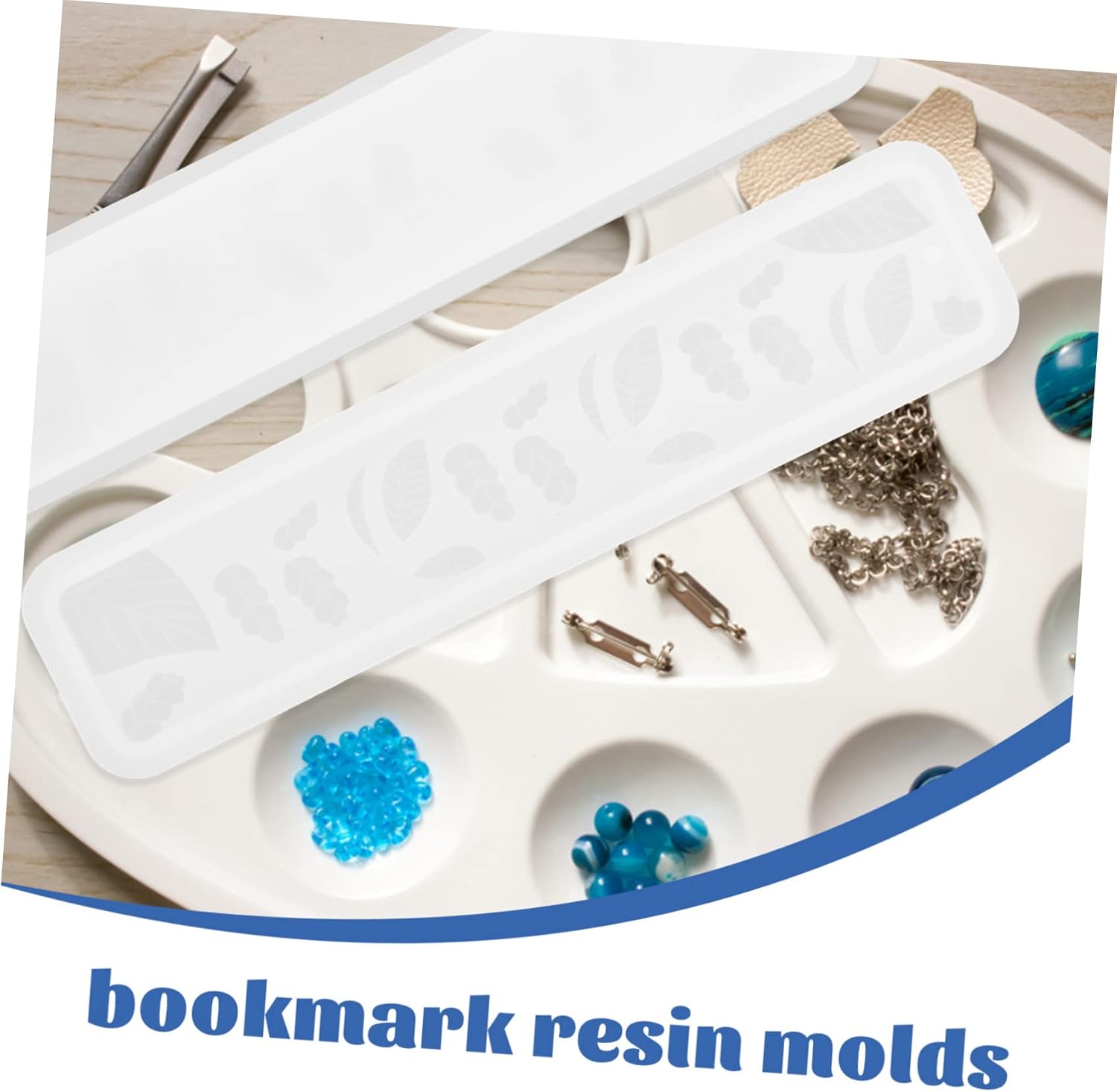 Abaodam 6 pcs Bookmark Silicone Mold epoxy Resin molds Bookmark Making molds Bookmark Mould Ornament Resin Mold Bookmark molds for epoxy Resin epoxy