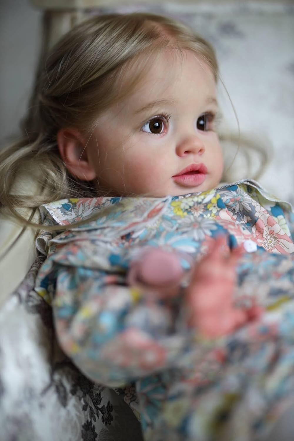 Pinky Lifelike – Muñecas de bebé Reborn de 26 pulgadas y 26.0 in, adorable muñeca de silicona para niños pequeños, aspecto realista, muñecas de bebé