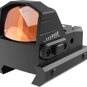 UUQ Mini Reflex RedGreen Dot Sight for Rifles, Pistols and Shotguns 2MOA,7 Brightness AdjustmentsSuitable for RMR or 20mm Picatinny Rail UUQ Mini Reflex RedGreen Dot Sight for Rifles, Pistols and Shotguns 2MOA,7 Brightness AdjustmentsSuitable for RMR or 20mm Picatinny Rail