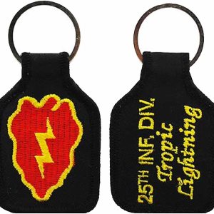 LLAVERO TROPIC LIGHTNING DE LA 25 DIVISIÓN DE INFANTRIA DEL EJÉRCITO DE LOS ESTADOS UNIDOS – Multicolor – Negocio propiedad de veteranos, Varios LLAVERO TROPIC LIGHTNING DE LA 25 DIVISIÓN DE INFANTRIA DEL EJÉRCITO DE LOS ESTADOS UNIDOS – Multicolor – Negocio propiedad de veteranos, Varios