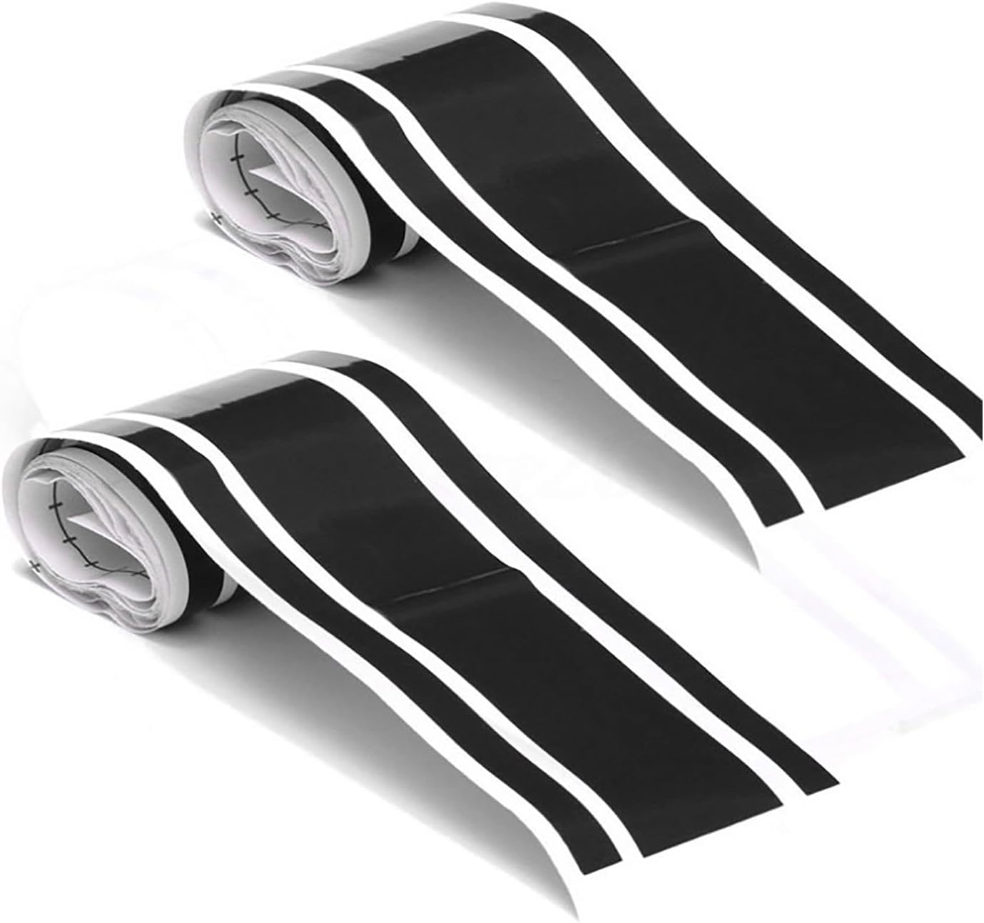 2 calcomanías para capó de automóvil, calcomanías modificadas de vinilo de carreras, decoraciones de parachoques de capó, calcomanías universales