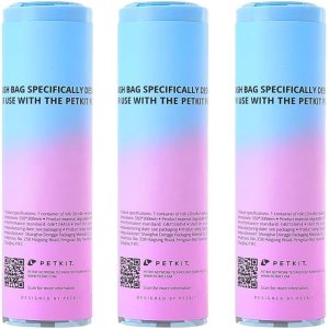 PETKIT PuraX PuraMax – Bolsas de basura reemplazadas, 5 rollos, bolsas portátiles para contenedores de basura para gatos para autolimpieza PETKIT PuraX PuraMax – Bolsas de basura reemplazadas, 5 rollos, bolsas portátiles para contenedores de basura para gatos para autolimpieza