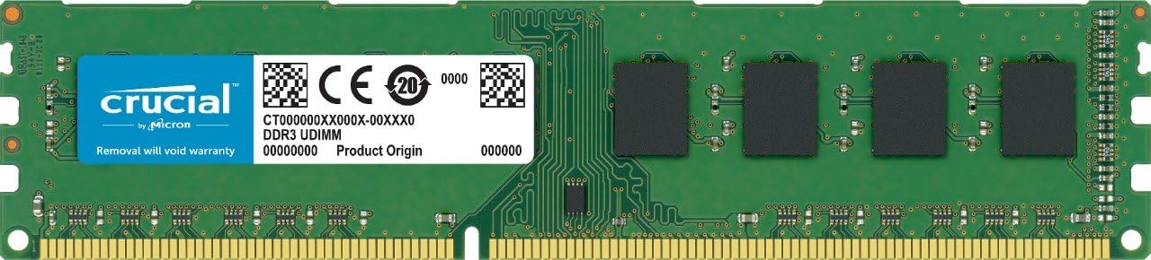 Crucial 16 GB DDR3L1600MTS(PC3L-12800)