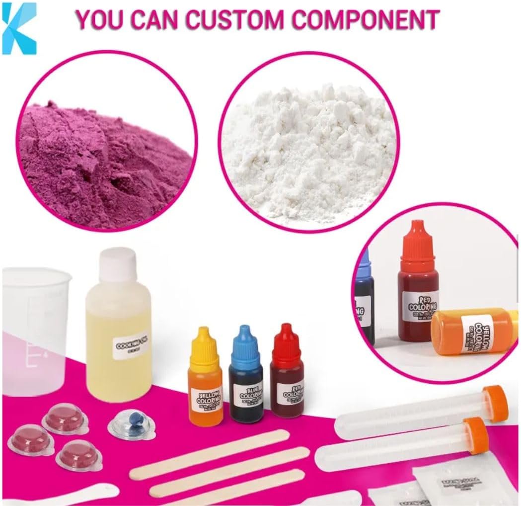 Explora la ciencia! Brilla en la oscuridad, mi primer kit científico se reúne con los increíbles experimentos de cambio de color