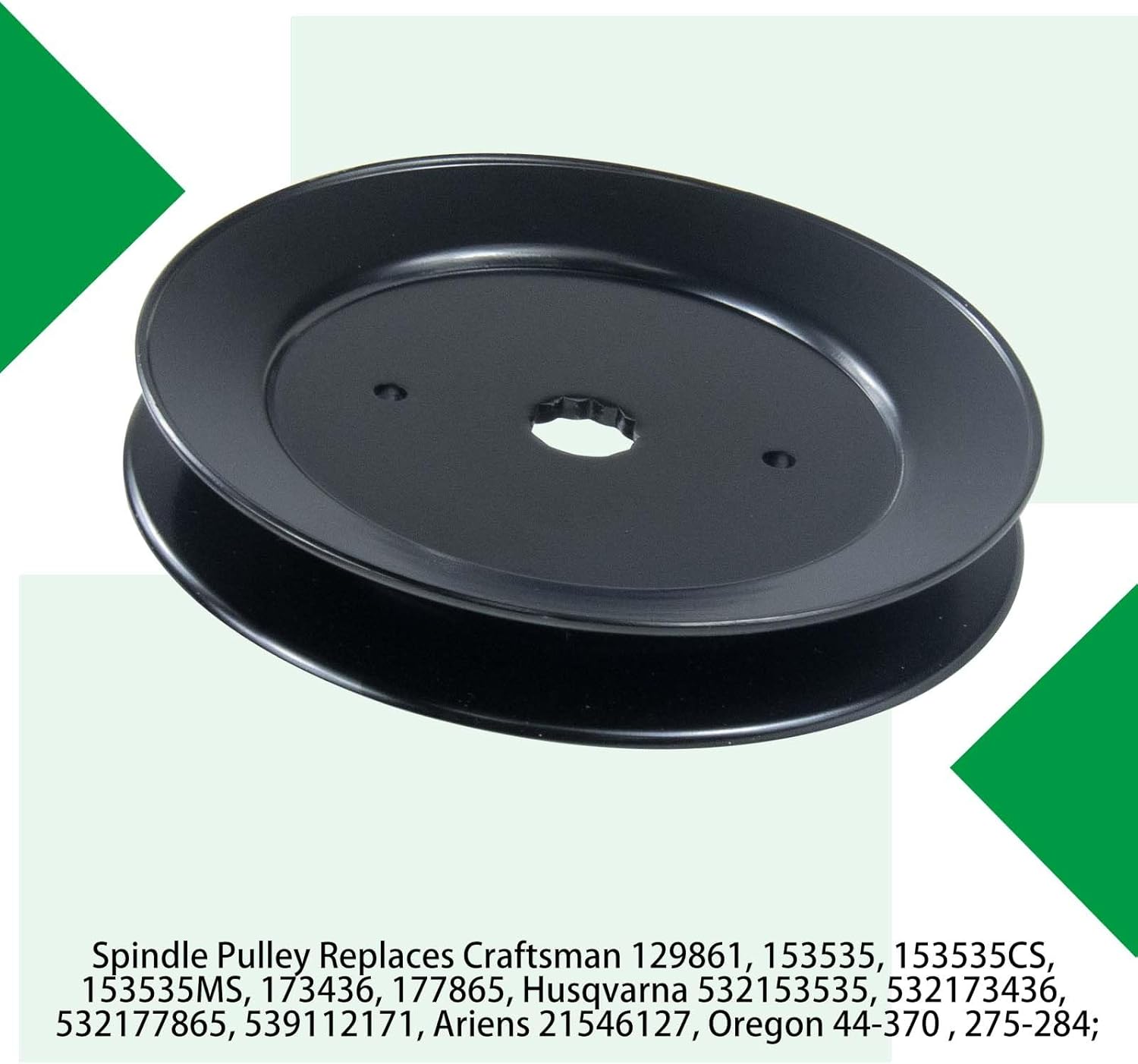 Paquete de 3 unidades 539112170 con polea 153535 539132728 sustituye a la polea 129861, 153535, 173436, 177865, 532177865, 539112171, 5321733. 436,