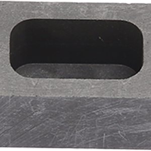 Molde de grafito rectangular estable de alta temperatura para fundir aleación de metal de fusión de oro y plata Molde de grafito rectangular estable de alta temperatura para fundir aleación de metal de fusión de oro y plata