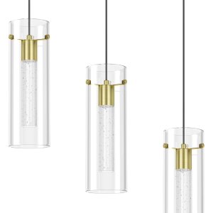 Aipsun Luces colgantes para isla de cocina, paquete de 3 lámparas colgantes de techo doradas de 3000 K modernas luces colgantes LED para cocina, Aipsun Luces colgantes para isla de cocina, paquete de 3 lámparas colgantes de techo doradas de 3000 K modernas luces colgantes LED para cocina,