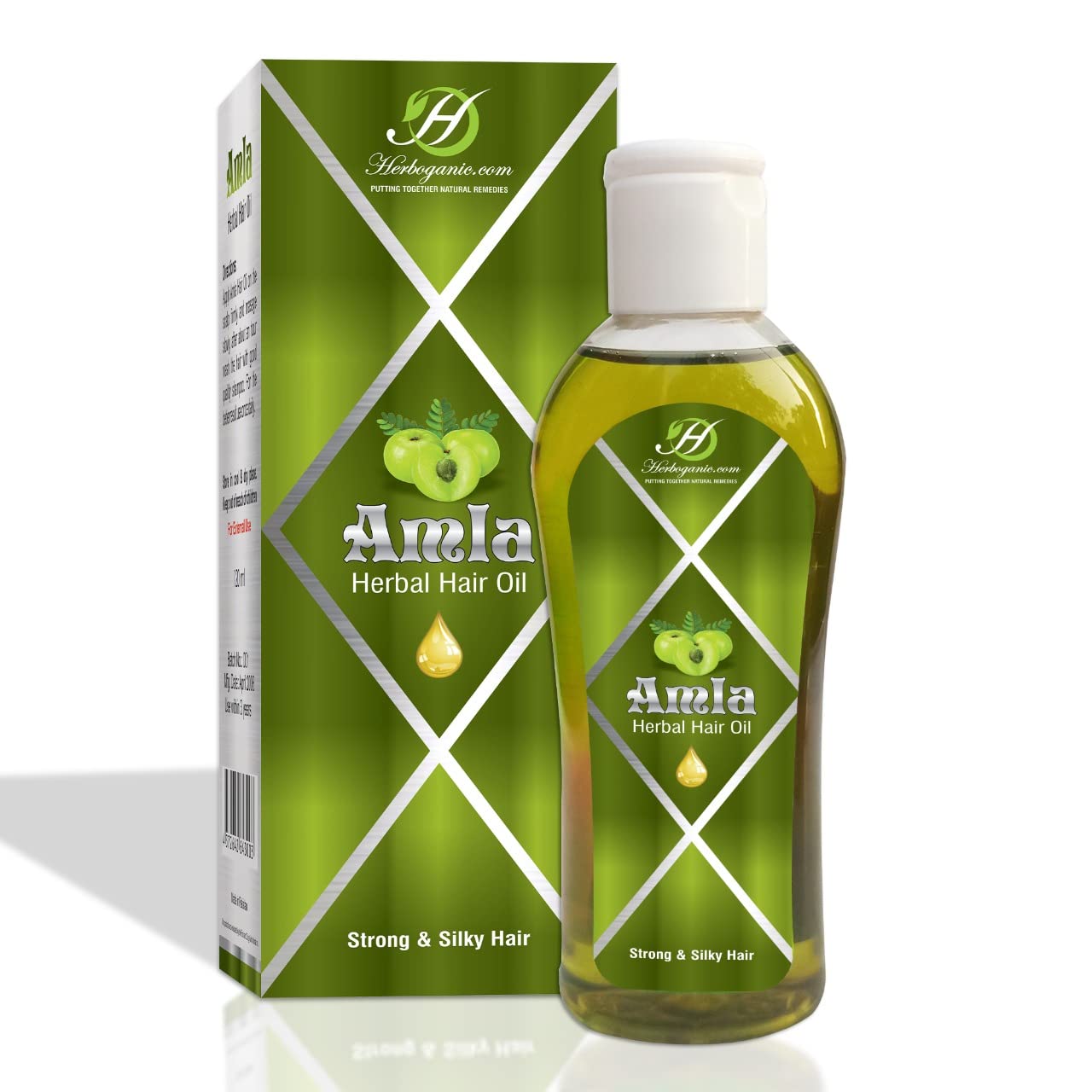 Amla – Aceite de hierbas para el cabello, estimulado el crecimiento del cabello, reduce la pérdida de cabello, mejora la circulación del cuero