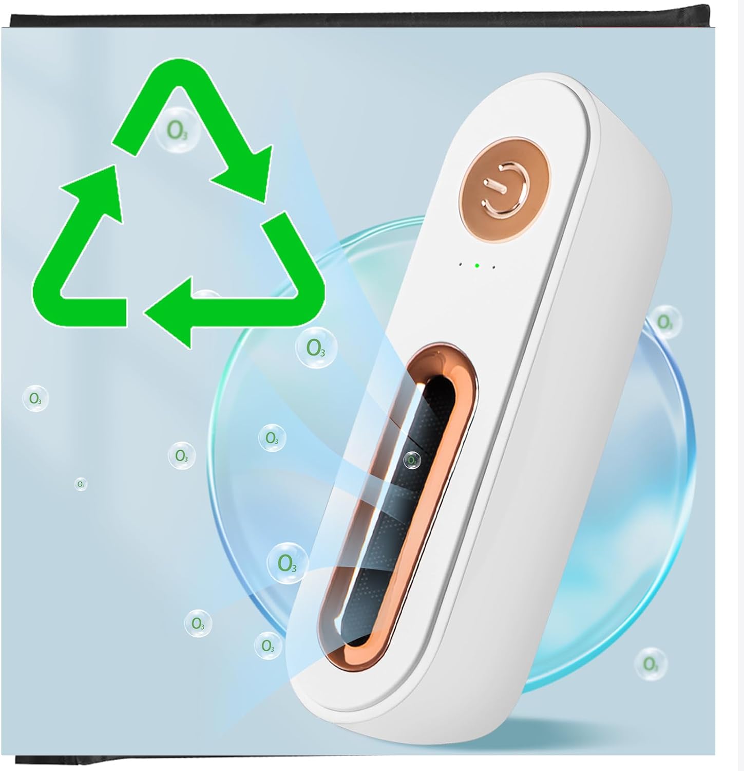 Desodorizador de nevera 4 en 1  Ambientador de aire reutilizable Refrigerador Desodorizador Eliminador de Olores Supera al Bicarbonato de Sodio para