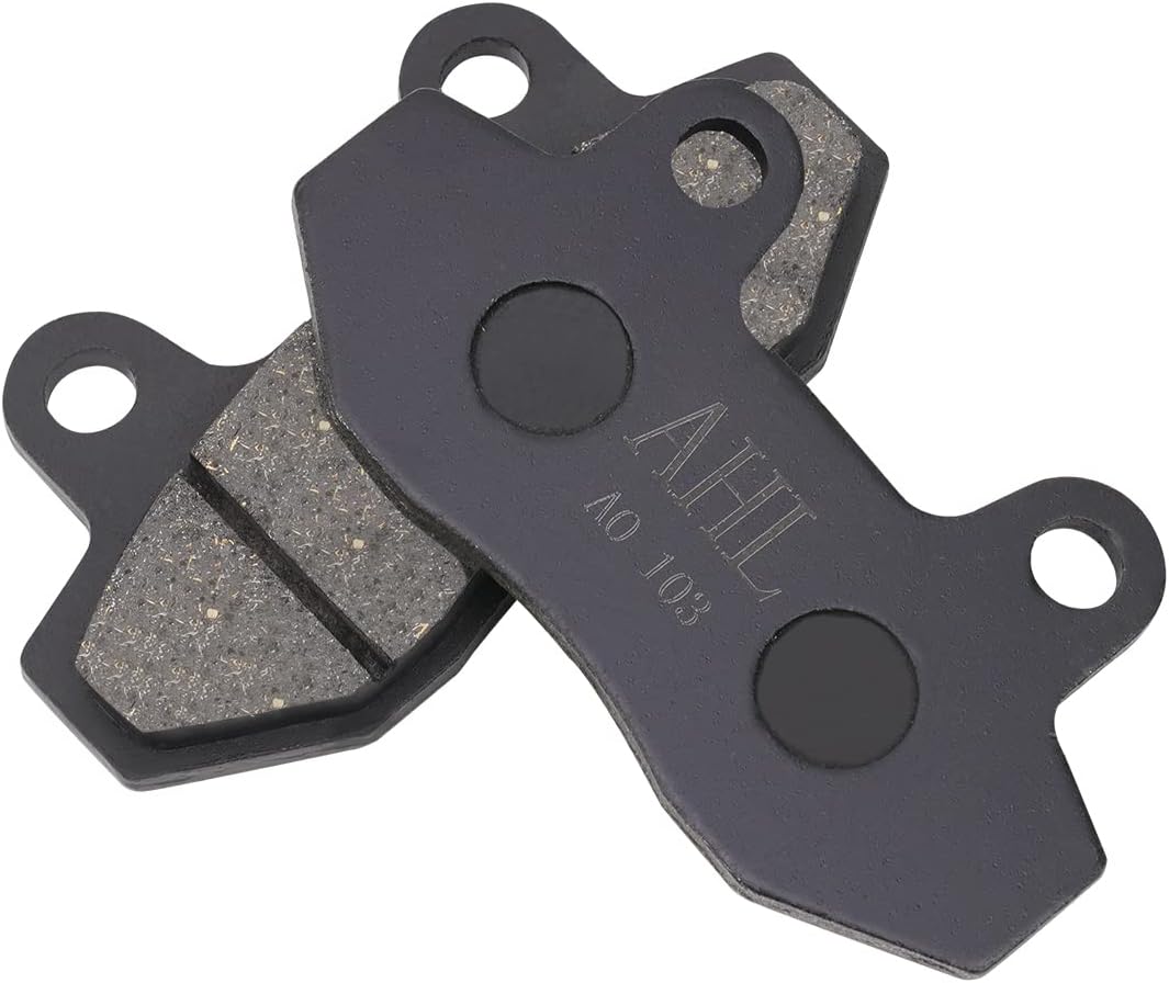 AHL Juego de pastillas de freno semimetálicas para HYOSUNG (ALPHA SPORTS) GT250 GT 250 Naked 2004-2005