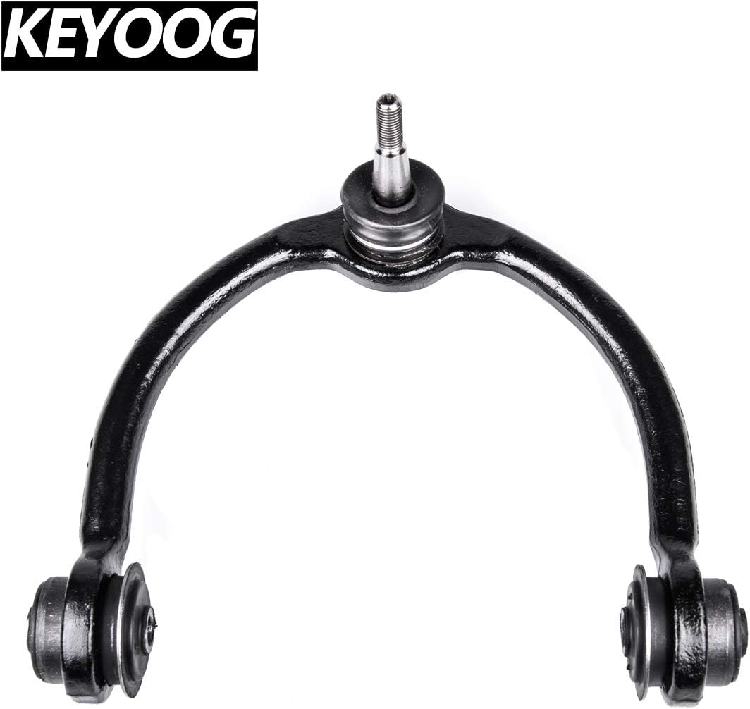 KEYOOG 2 piezas de brazo de control superior delantero y conjunto de rótula para 2006-2010 J-eep Commander 2005-2010 Jeep Grand Cherokee K620188 x2