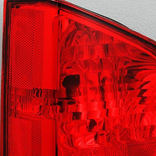 AKKON – Se adapta a Pathfinder SUV luz trasera roja transparente para lámpara de freno, luces de freno de pasajero lado derecho de repuesto