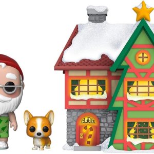 Funko 44423 Pop! Town Holiday – Figura de vinilo coleccionable de Santa con Santa y nuez moscada Funko 44423 Pop! Town Holiday – Figura de vinilo coleccionable de Santa con Santa y nuez moscada