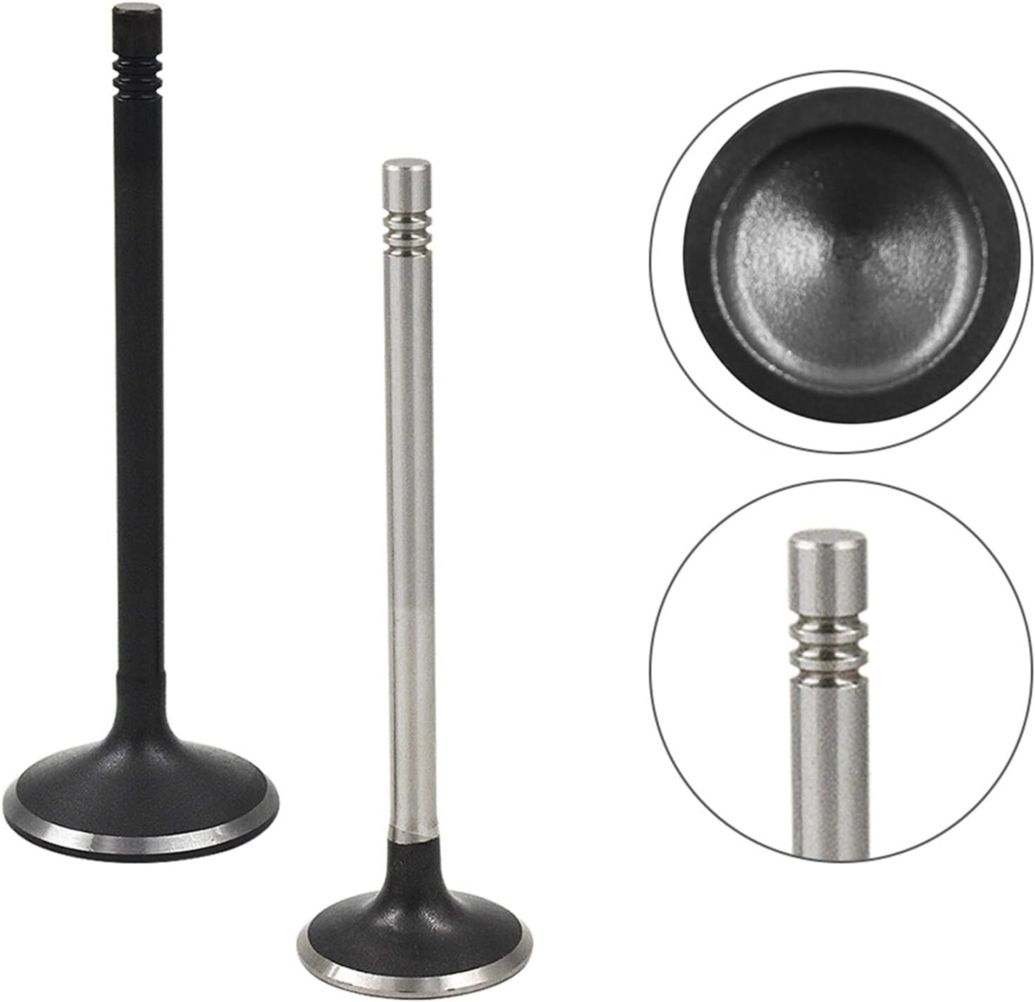 WFLNHB Reemplazo de válvulas de motor de salida de aire de admisión para GM 2.0L 2.2L 2.4L Ecotec DOHC