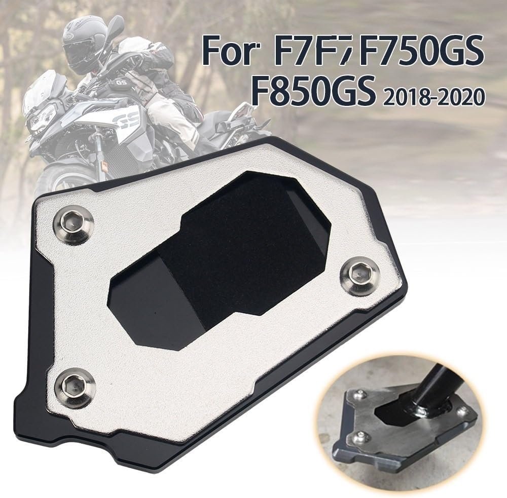 Soporte lateral para motocicleta, soporte de extensión para motocicleta, soporte lateral para B&MW F850GS F750GS F850GS F850 F750 GS F 750 GS F 850