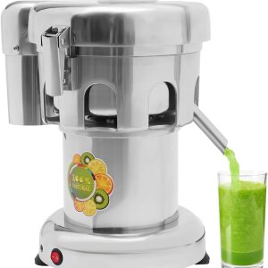 Exprimidor comercial de frutas 110 V Extractor de jugo de frutas y verduras Exprimidor de 370 W Acero inoxidable construido resistente fruta Exprimidor comercial de frutas 110 V Extractor de jugo de frutas y verduras Exprimidor de 370 W Acero inoxidable construido resistente fruta