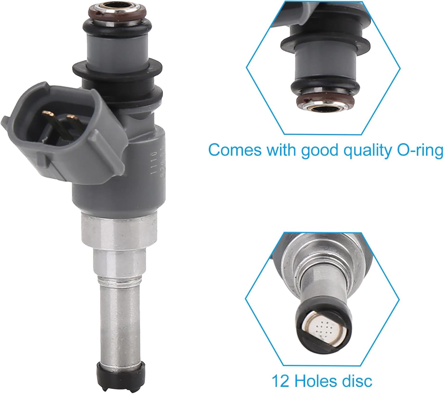 X AUTOHAUX Inyector de combustible 4C8-13761-00-00 para la toma de Yamaha 22015 FJ09 FJ09FGY FJ09FR FZ09 FZ09FCGY