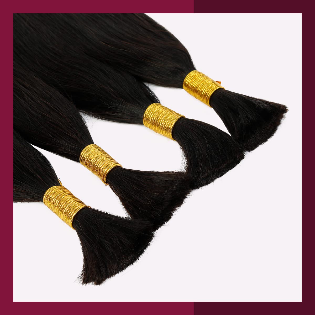 Starlet – Cabello humano micro trenzado a granel, 20 pulgadas, 3.53 oz (2 paquetes), cabello humano virgen trenzado para micro trenzas, sin trama,