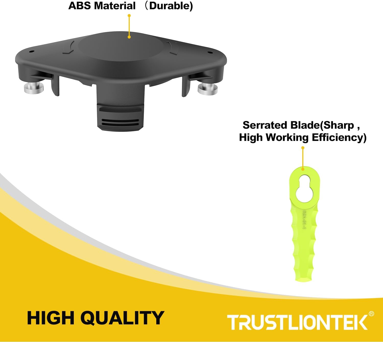 Cabezal de cuchilla para malezas, compatible con desbrozadoras Ryobi de 18 voltios, 24 voltios y 40 voltios, puede reemplazar el cabezal de