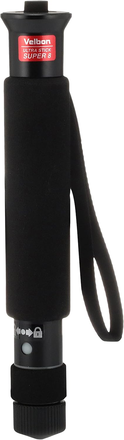 Velbon Ultra Stick Super 8 Monopie – Negro