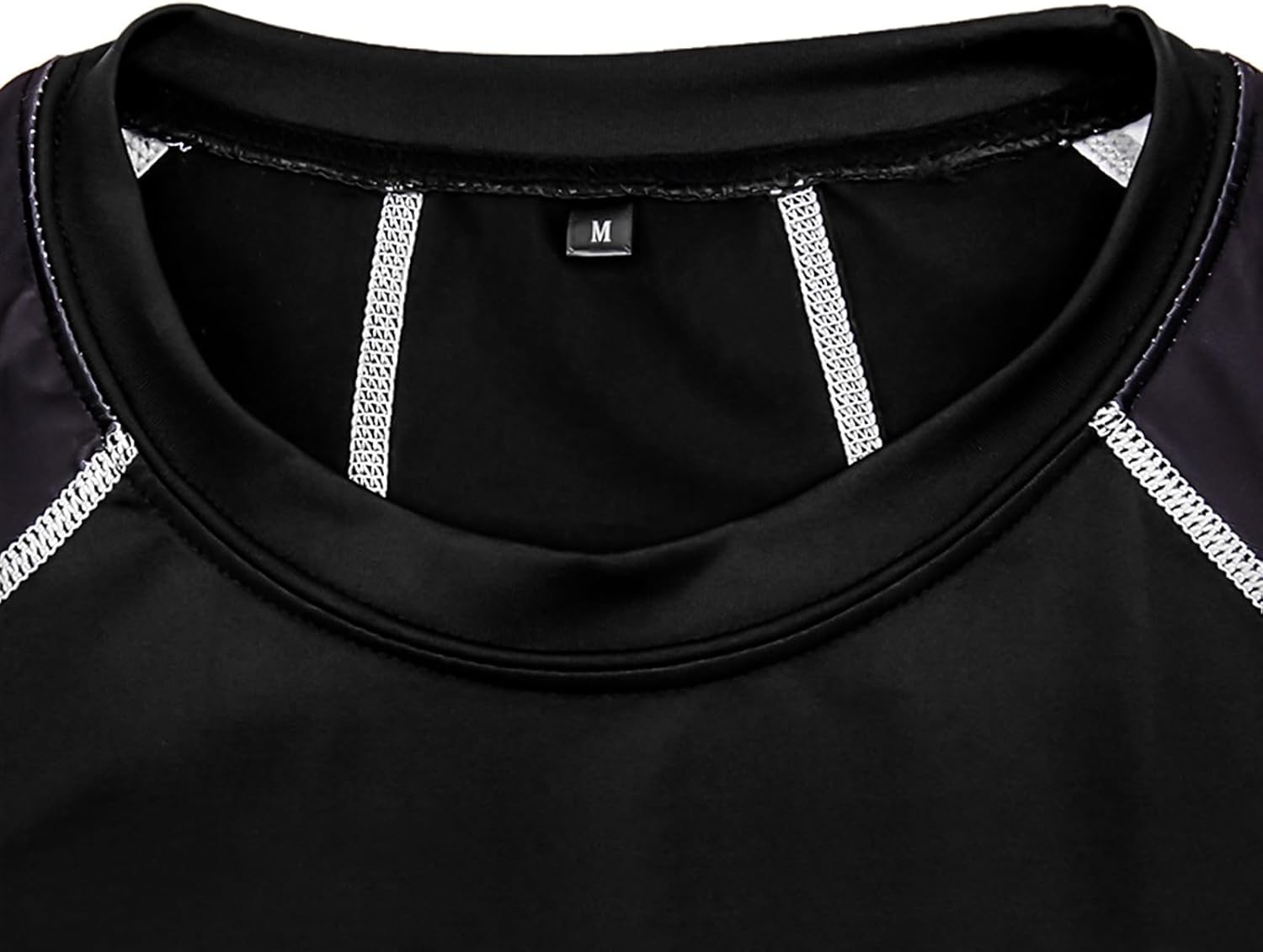 Camiseta de manga larga con protección UPF 50+, ajuste de rendimiento, de compresión, para hombre, camiseta de entrenamiento para natación