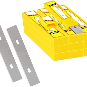 WRAPXPERT Cuchilla raspadora de 4 pulgadas, 100 piezas de repuesto para limpiar la pared de vidrio Ventanas Estufa WRAPXPERT Cuchilla raspadora de 4 pulgadas, 100 piezas de repuesto para limpiar la pared de vidrio Ventanas Estufa