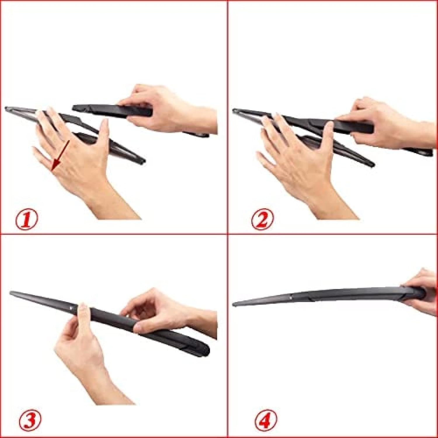 Rear Wiper Blade,Fit for Vauxhall Fit for Opel Zafira C Tourer Mk3 2011-2020 14″ Car Wiper Blades Car Replacement Blades Wipers Parts