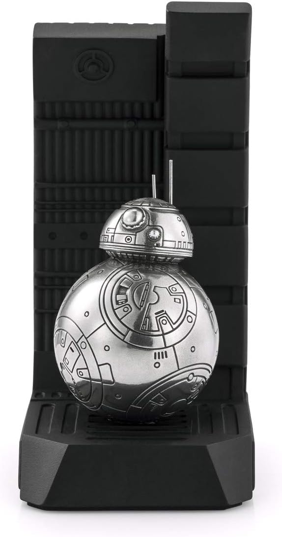 Royal Selangor Acabado a mano de la colección de Star Wars de estaño BB-8 sujetalibros de regalo
