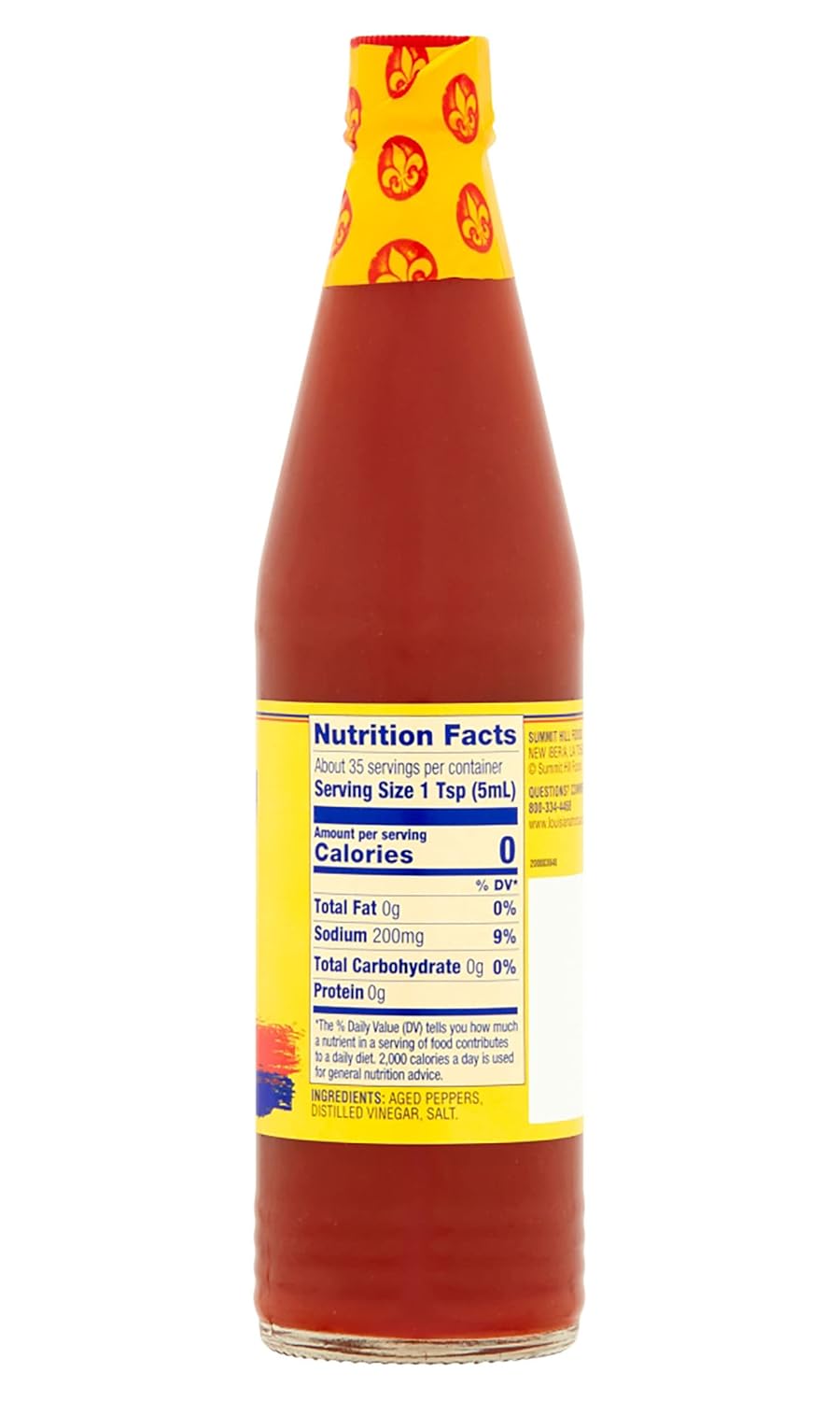 Louisiana Brand Salsa picante The Original Perfect Hot Sauce (6 onzas (paquete de 6))