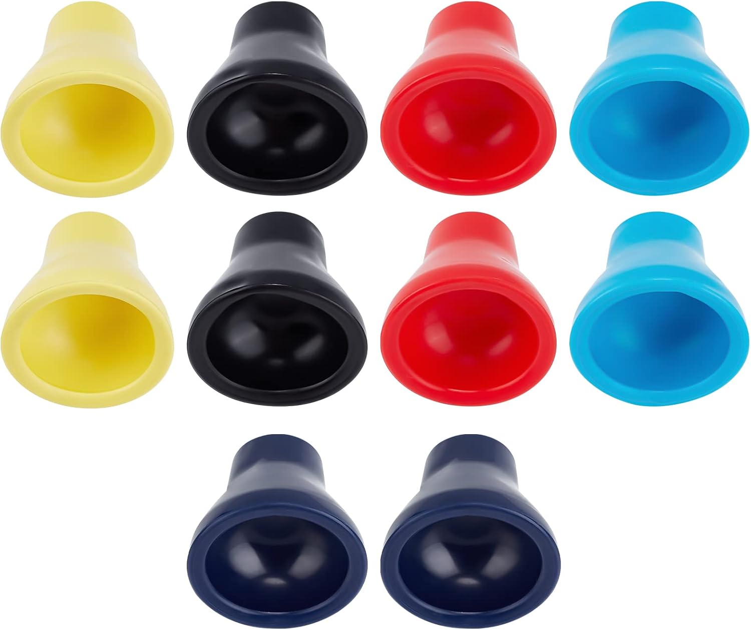WEBEEDY 10 unidades de recuperador de pelotas de golf, con ventosa, agarrador de bolas de golf, superior para agarres de putter, herramienta de