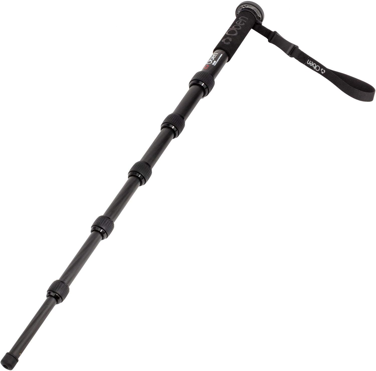 Oben CTM-2600 Monopod de fibra de carbono de 6 secciones