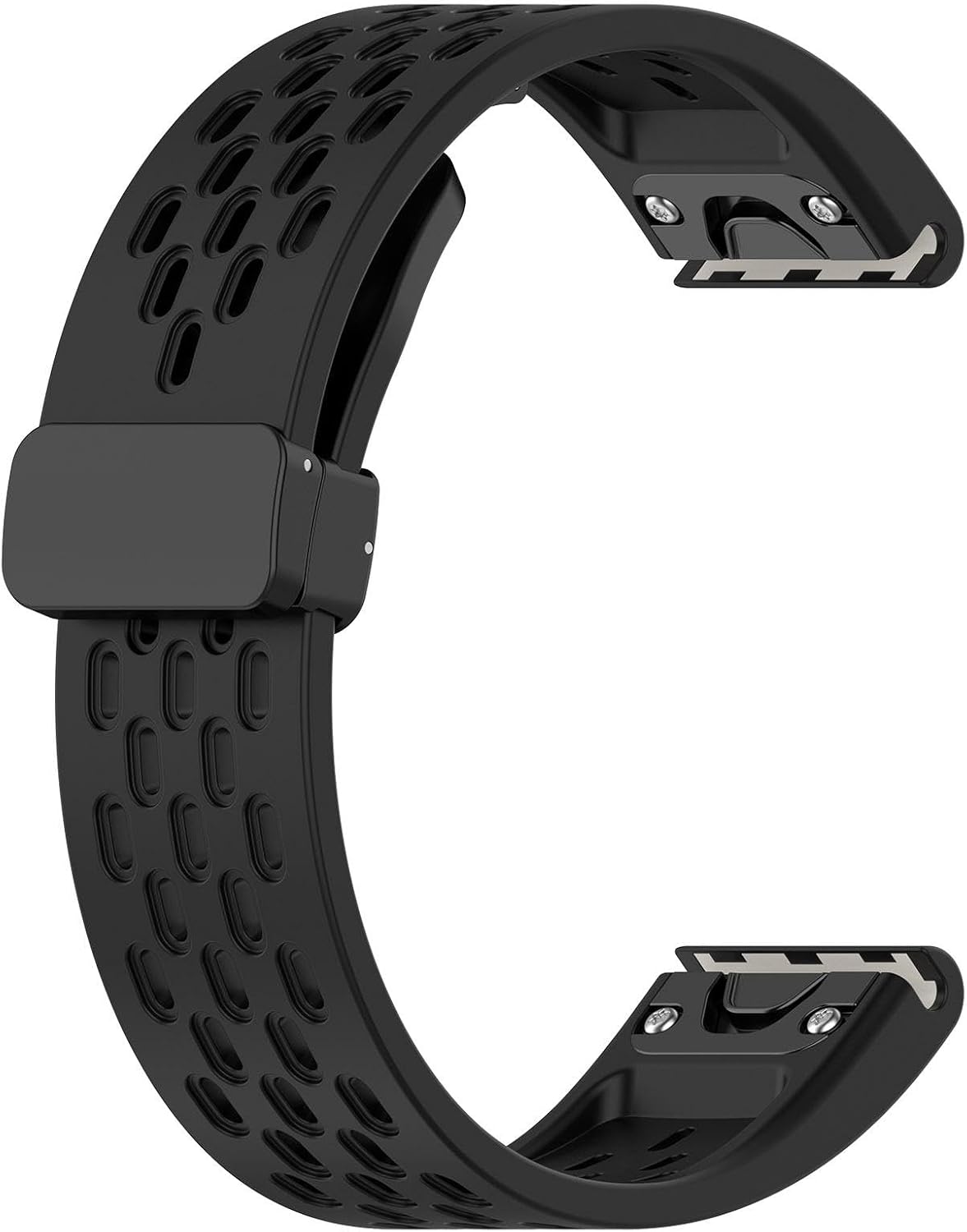 Abanen Correas de reloj deportivas de silicona con orificios de aire para Fenix 7S  Fenix 6S  Fenix 5S  Instinct 2S, correa de muñeca de silicona