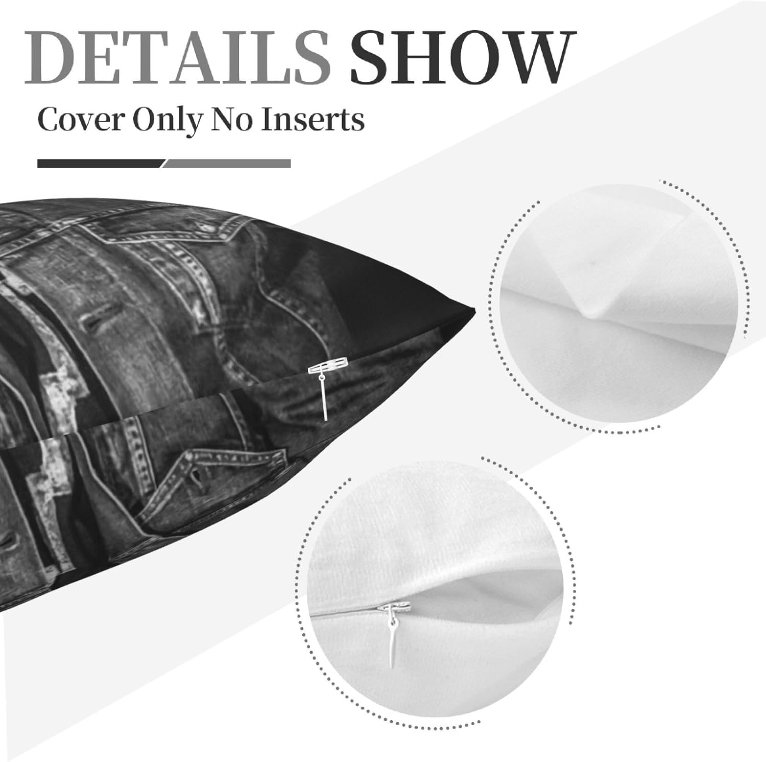 Belikerem Jensen Ackles – Funda de almohada con estampado dúplex, funda de almohada suave y transpirable de 18 x 18 pulgadas