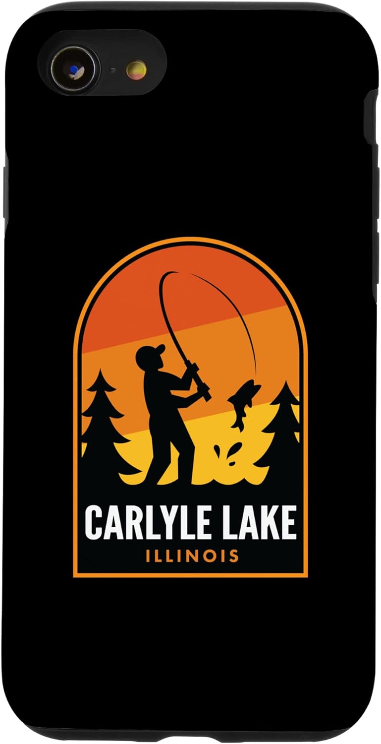 iPhone SE (2020)  7  8 Carlyle Lake Illinois Fishing Case