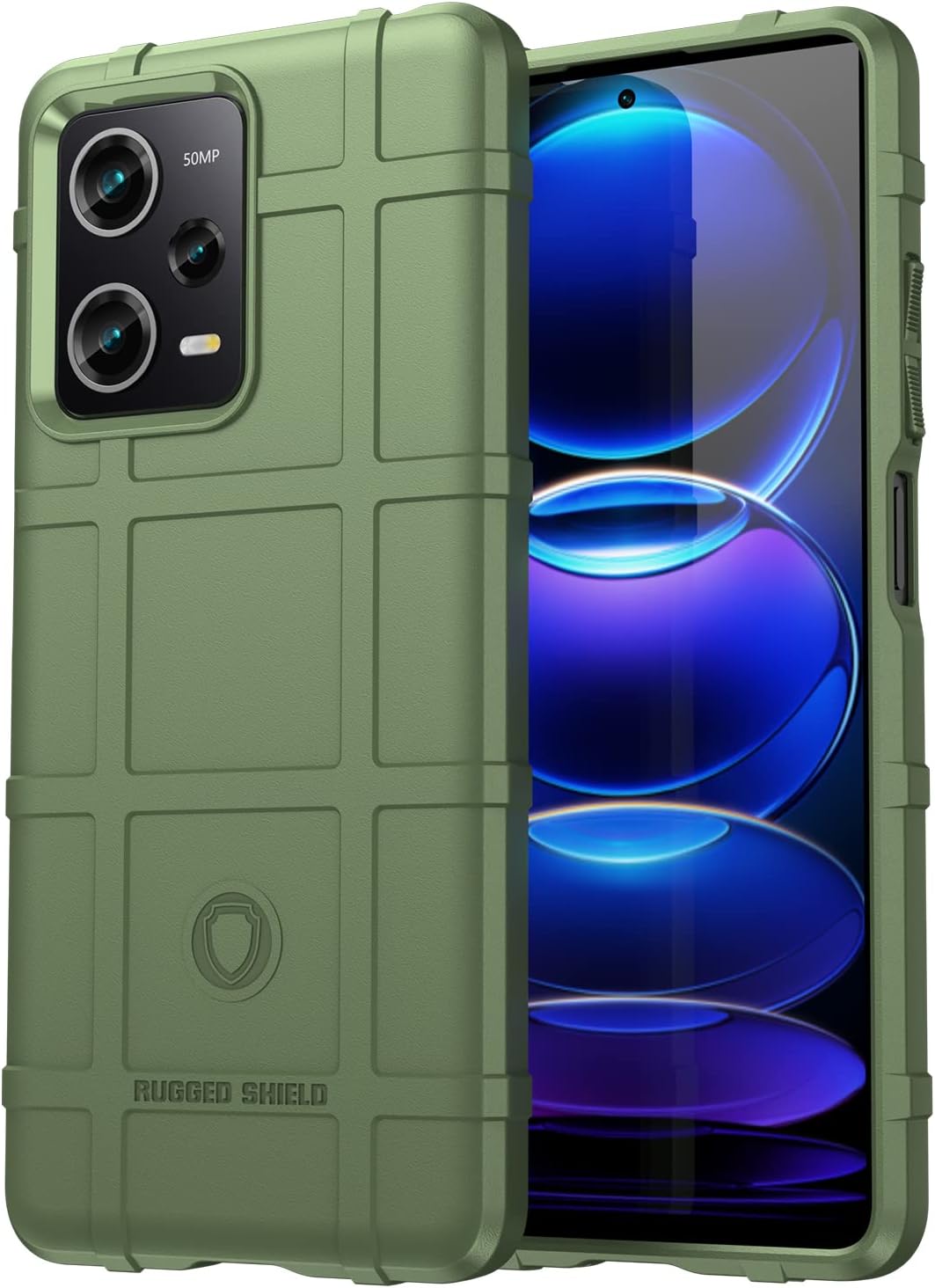 Monwutong Funda delgada para Xiaomi Poco X5 Pro, funda para Redmi Note 12 Pro 5G, resistente funda protectora con grado militar a prueba de golpes y