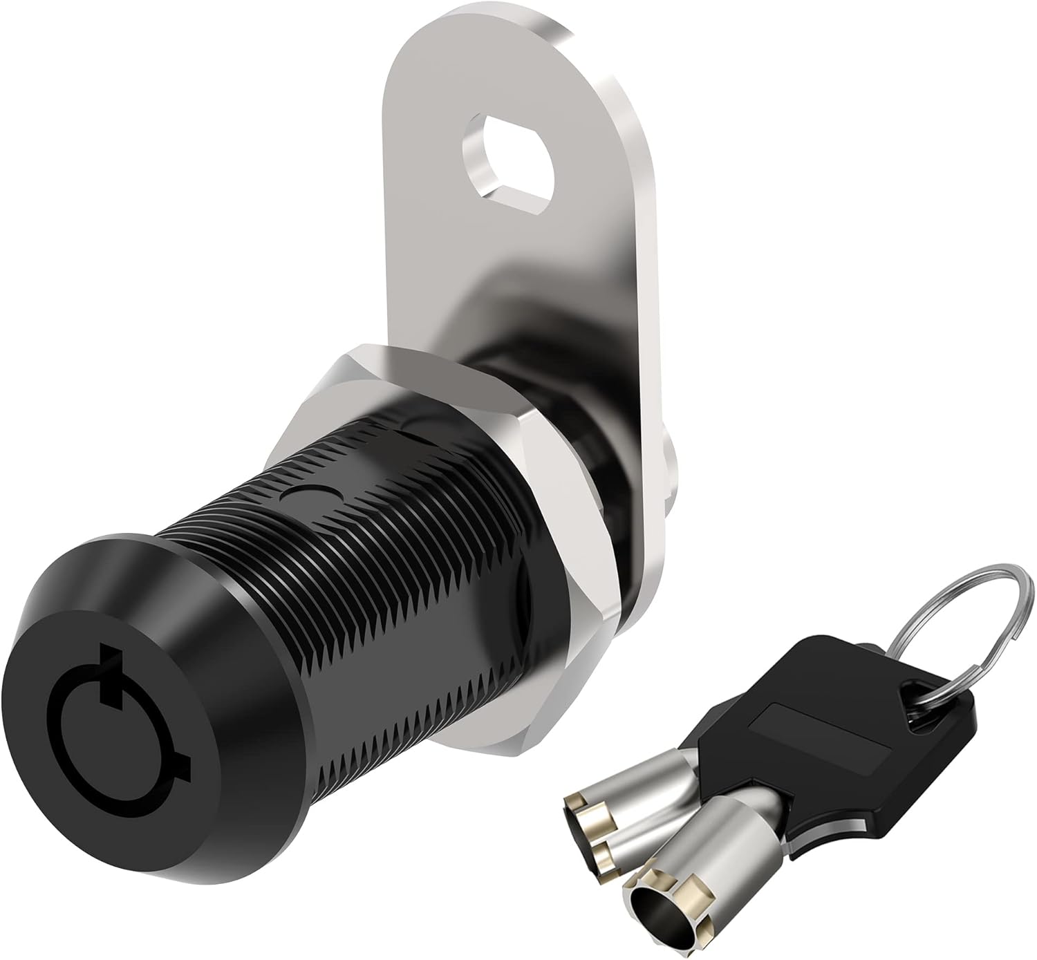 Jayseon 1 paquete de cerraduras de almacenamiento para caravana, cerraduras de gabinete de 1-18 pulgadas con llaves, cerradura de cámara RV con