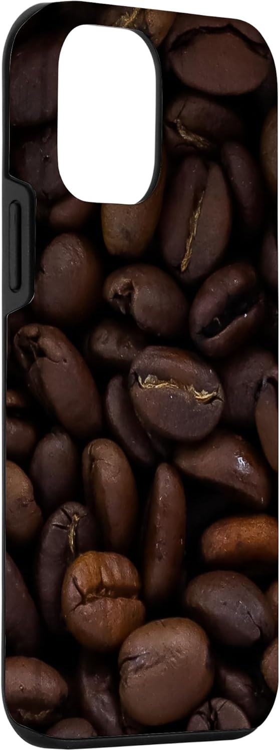 Funda para iPhone 12 mini café en granos de cafeína entusiasta café aroma foto caso