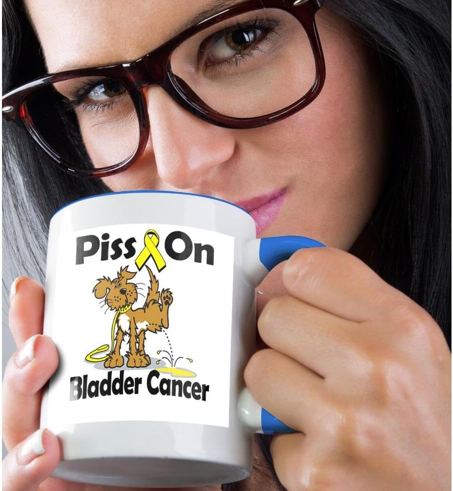 3dRose Mear en el diseño de la causa de la cinta de concientización del cáncer de vejiga – Tazas (mug_115793_11)