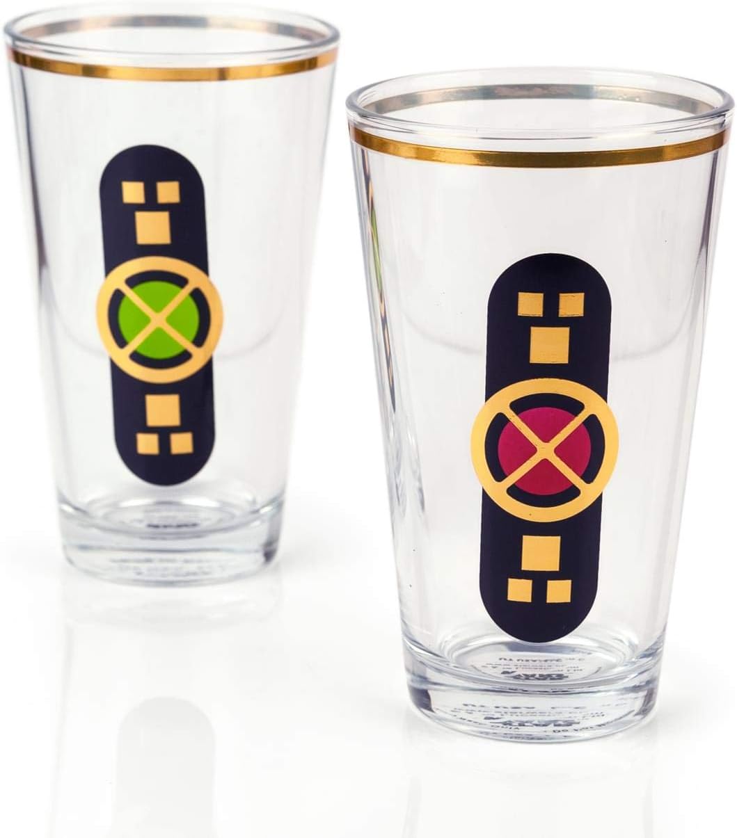 Juego de cristalería coleccionable de Star Wars The Last Jedi, juego de vasos de pinta de 16 onzas para agua, té, café o cerveza, cuenta con 2