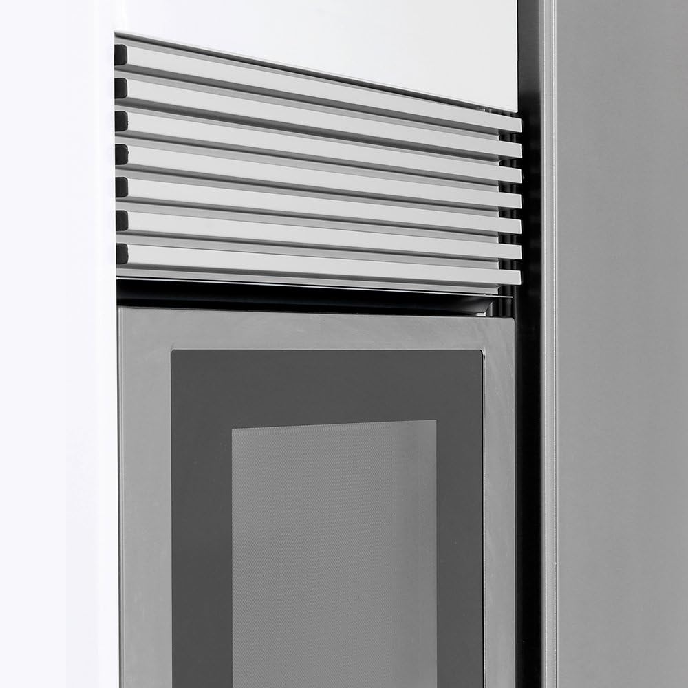 8934869 Rejilla de ventilación para neverahorno de aluminio anodizado acero inoxidable