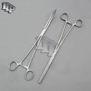 DDP fórceps, Straight 12″ + Curved 12″ DDP fórceps, Straight 12″ + Curved 12″