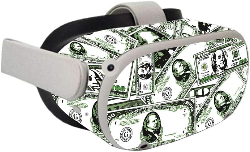 Mighty Skins Skin compatible con Oculus Quest 2  Phat Cash  Funda protectora de vinilo duradera y única  Fácil de aplicar, quitar y cambiar de