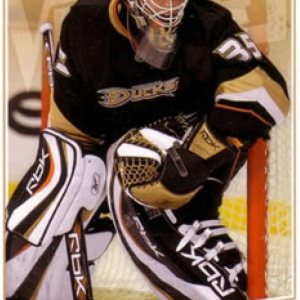 2008-09 Upper Deck Victory Hockey #194 Jean-Sebastien Giguere Anaheim Ducks Official NHL Trading Card (Stock Photo Shown, Near Mint or Better 2008-09 Upper Deck Victory Hockey #194 Jean-Sebastien Giguere Anaheim Ducks Official NHL Trading Card (Stock Photo Shown, Near Mint or Better