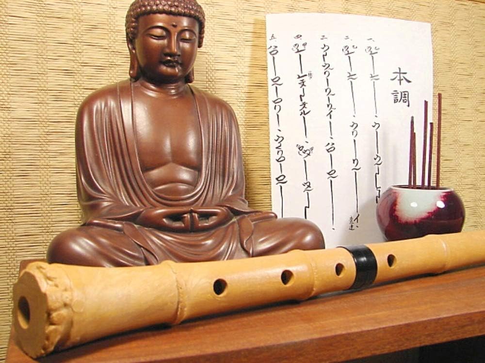 Flauta Shakuhachi Yuu Shakuhachi con adaptador Yuu respaldada por jugadores profesionales y maestros de todo el mundo