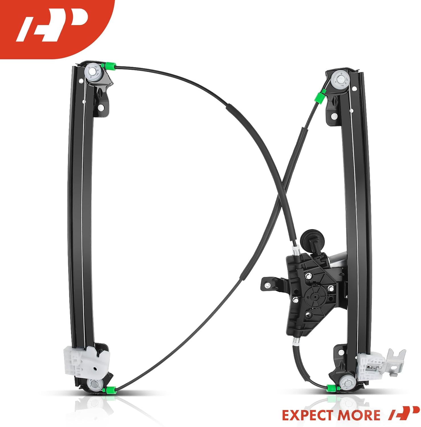 A-Premium Elevalunas eléctrico con motor de 6 pines compatible con Nissan Pathfinder 2013-2021 Sport Utility delantero derecho del lado del pasajero