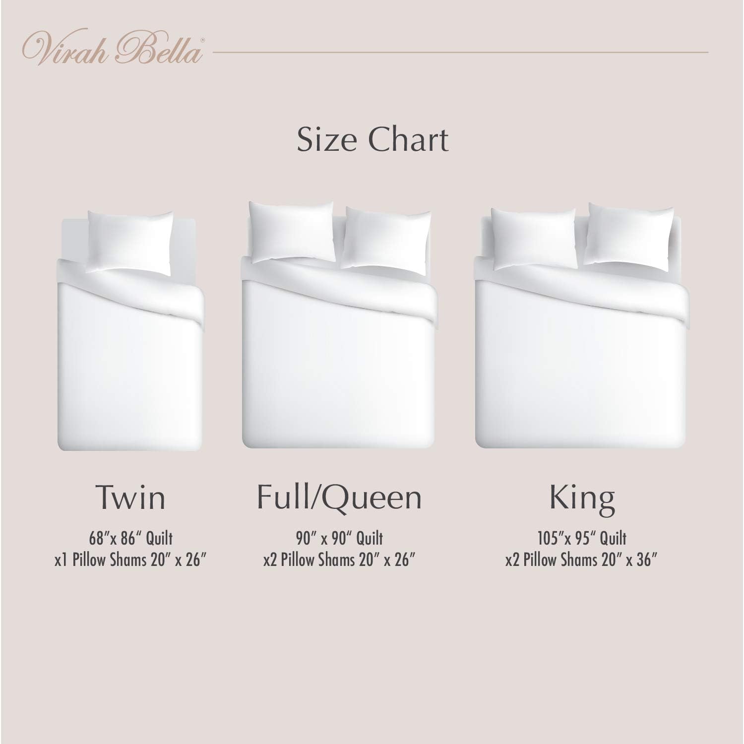 Virah Bella Lodge – Juego de ropa de cama de 8 piezas